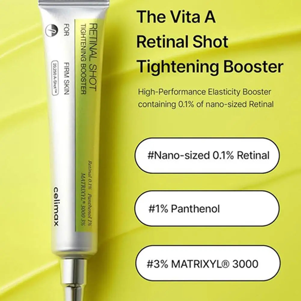 Celimax Retinol Firming Eye Cream Improves Fine Lines Sagging Moisturizing Nourishes Brightens Lifts Soothes Repairs Skin