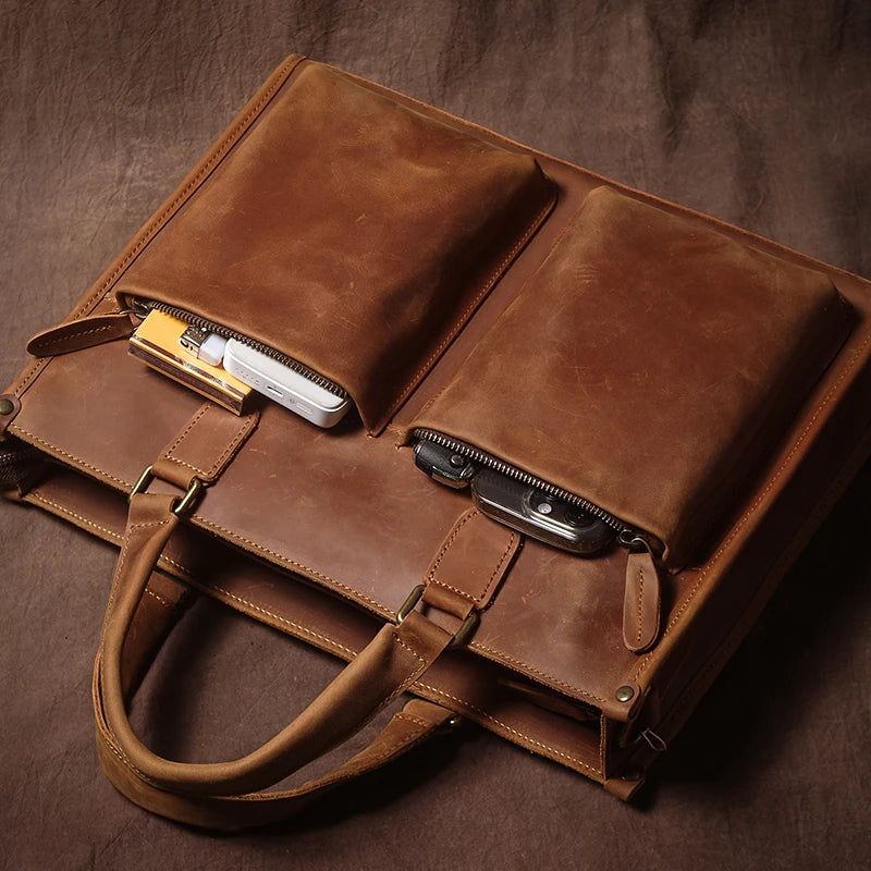 Leather Executive Briefcase
