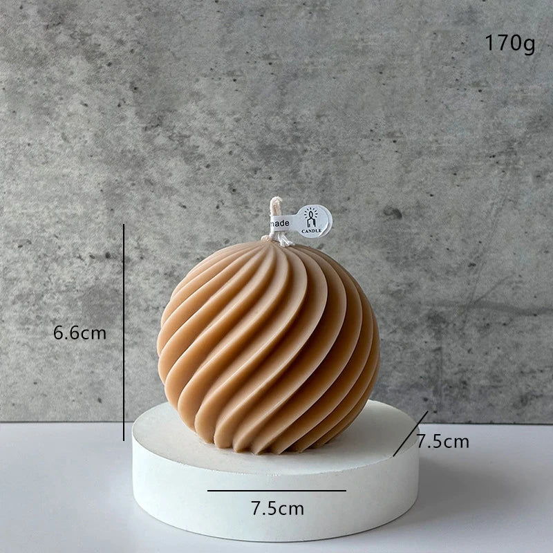 Wave ball Scented Candle