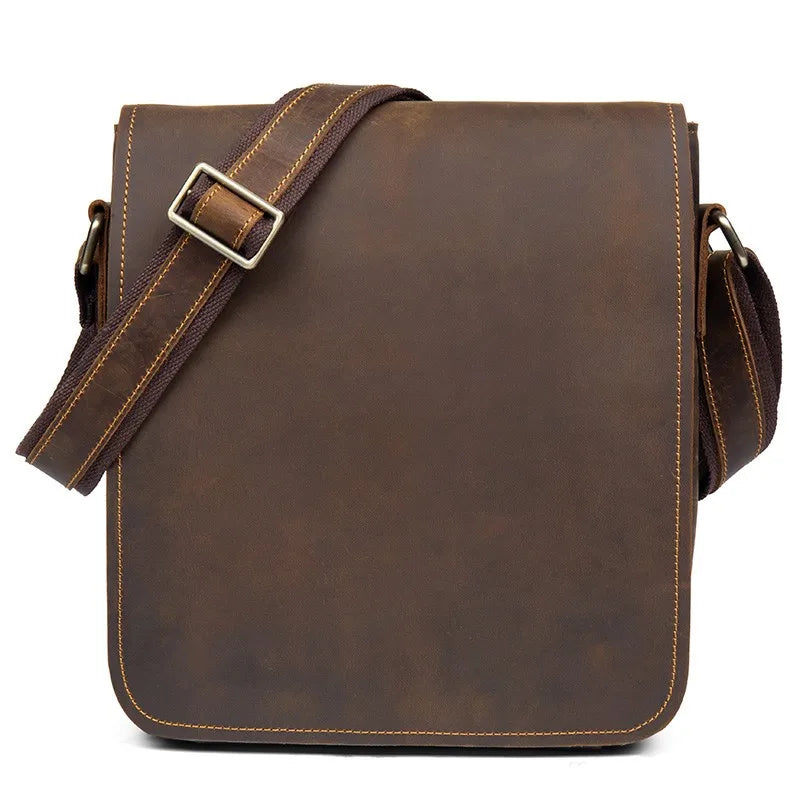 Handmade Leather messenger bag