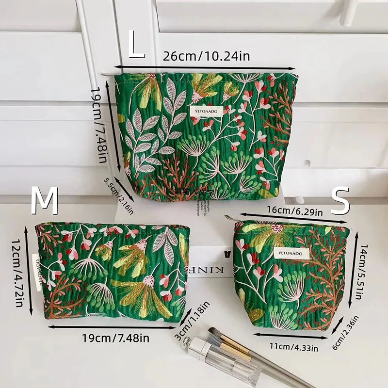 Flower Makeup Bag