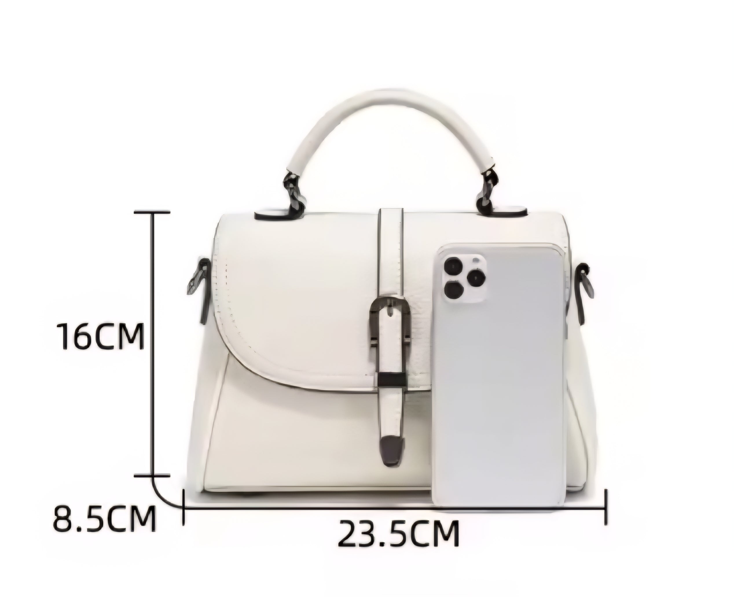 Genuine leather handbag - 2