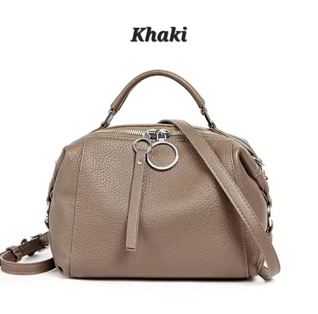 Genuine leather handbag -  3