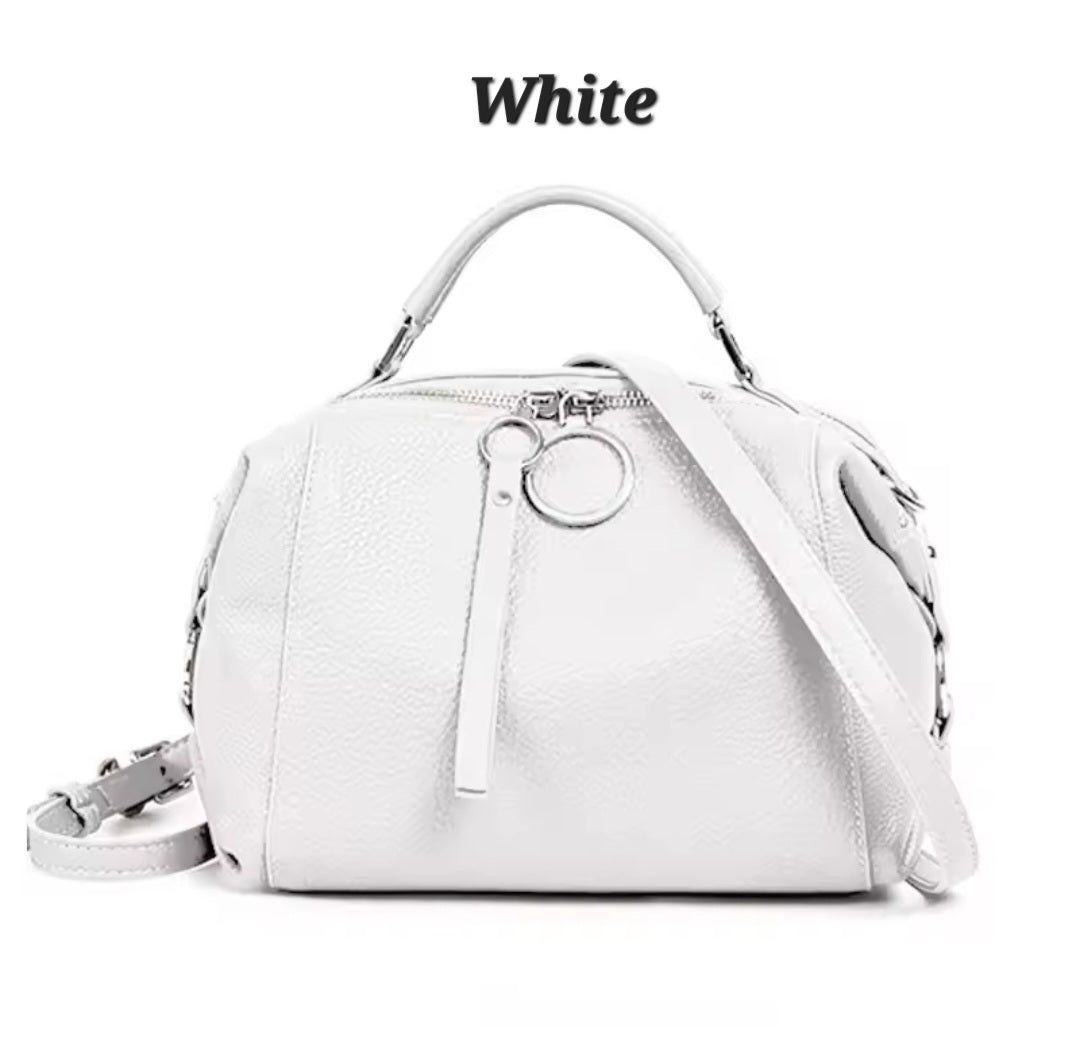 Genuine leather handbag -  3