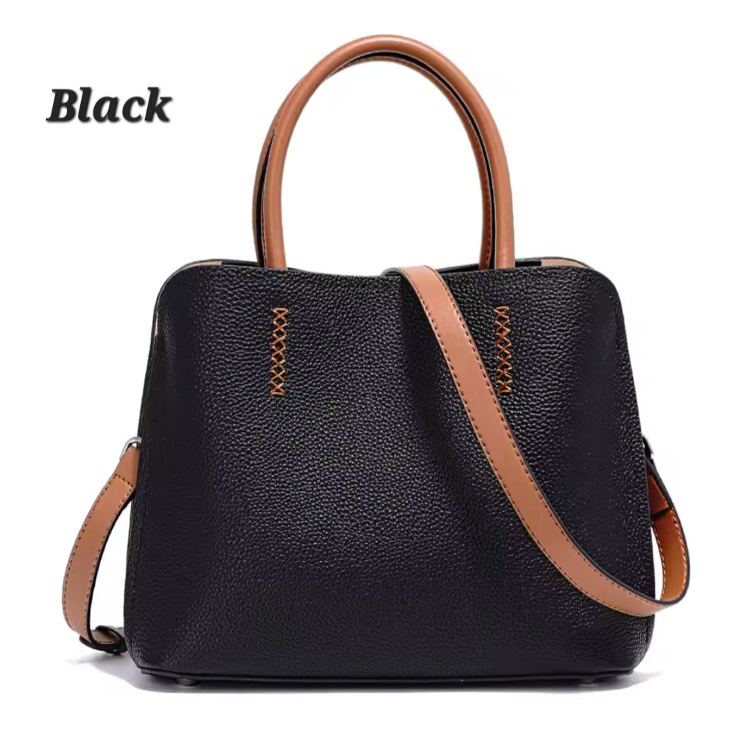 Genuine leather handbag - 5