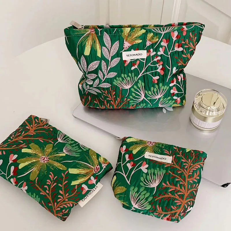 Flower Makeup Bag