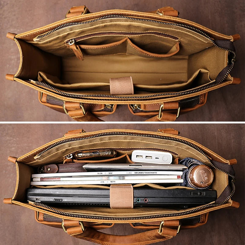 Leather Executive Briefcase